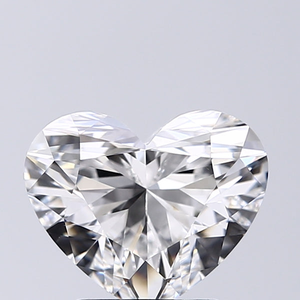 Lab-Grown 2.09 Carat Heart Shape Diamond color E Clarity VVS2, precious stones, engagement diamonds