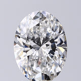 Lab-Grown 2.02 Carat Oval Shape Diamond color E Clarity VS1, precious stones, engagement diamonds