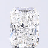 Lab-Grown 2.05 Carat Radiant Cut Diamond color F Clarity VS1, precious stones, engagement diamonds