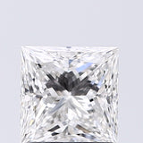 Lab-Grown 1.00 Carat Princess Cut Diamond color E Clarity VS1, precious stones, engagement diamonds