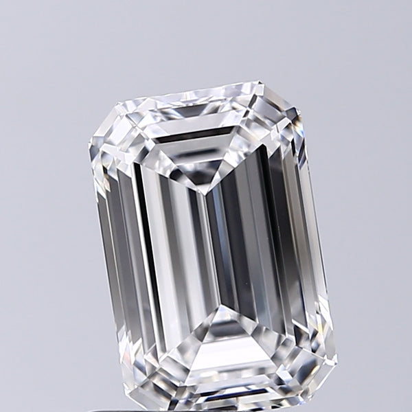 Lab-Grown 3.02 Carat Emerald Cut Diamond color D Clarity VVS1 With GIA Certificate, precious stones, engagement diamonds