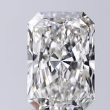 Lab-Grown 4.12 Carat Radiant Cut Diamond color G Clarity VS1, precious stones, engagement diamonds