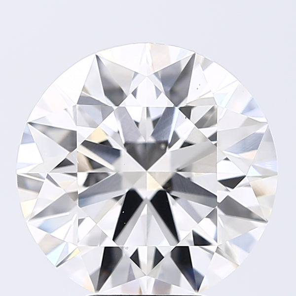 Lab-Grown 6.07 Carat Round Brilliant Diamond color G Clarity VS1, precious stones, engagement diamonds