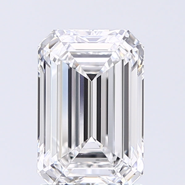 Lab-Grown 1.08 Carat Emerald Cut Diamond color D Clarity VVS1, precious stones, engagement diamonds
