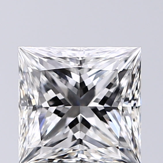 Lab-Grown 1.60 Carat Princess Cut Diamond color F Clarity VS1, precious stones, engagement diamonds