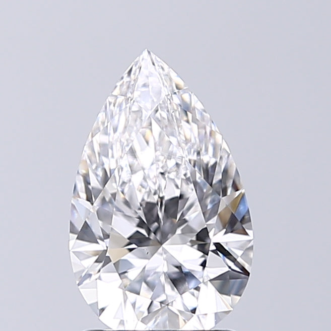 Lab-Grown 1.51 Carat Pear Shape Diamond color D Clarity VS1 With GIA Certificate, precious stones, engagement diamonds