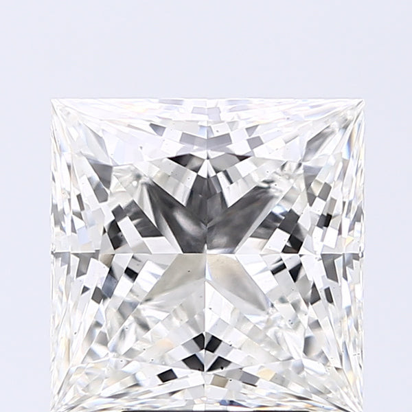 Lab-Grown 3.71 Carat Princess Cut Diamond color G Clarity VS1, precious stones, engagement diamonds