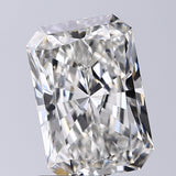 Lab-Grown 4.06 Carat Radiant Cut Diamond color G Clarity VS1, precious stones, engagement diamonds