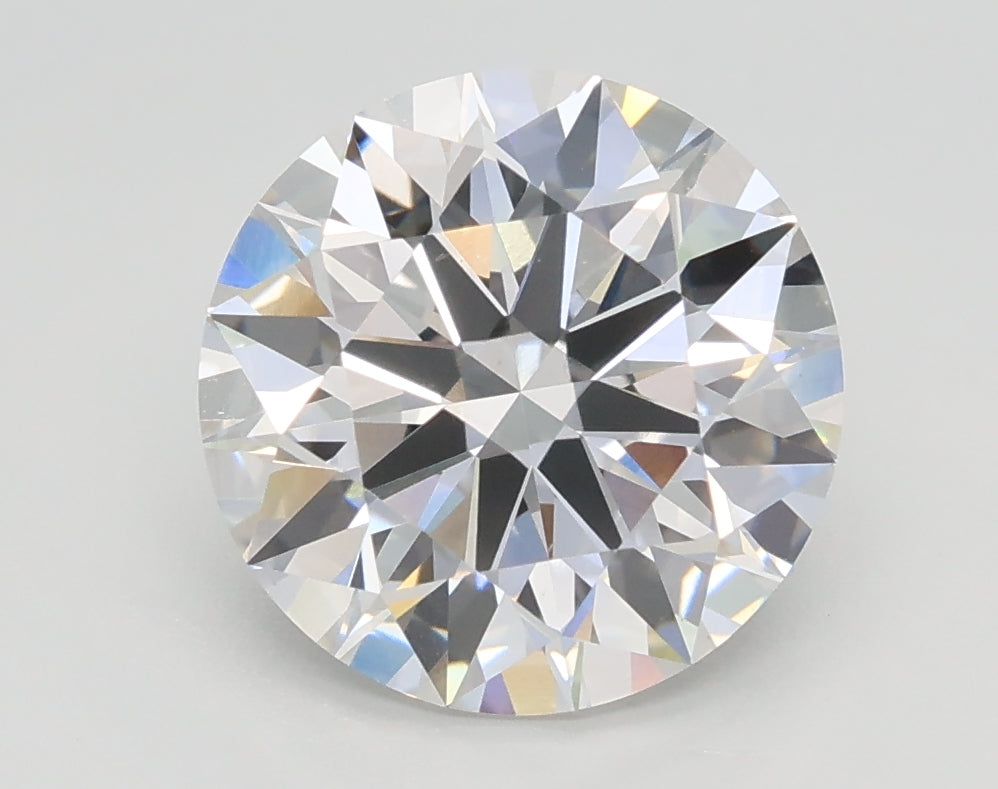 Lab-Grown 5.56 Carat Round Brilliant Diamond color G Clarity VS1, precious stones, engagement diamonds
