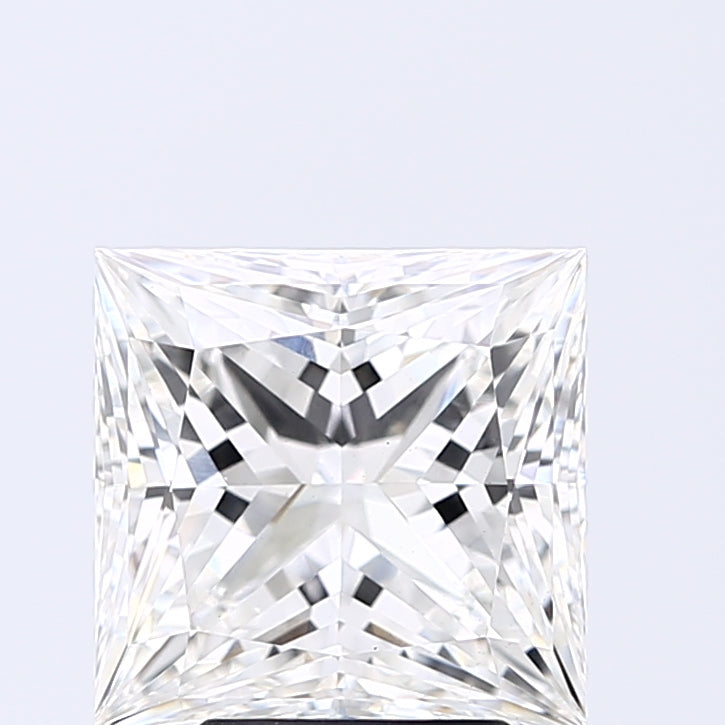 Lab-Grown 3.52 Carat Princess Cut Diamond color F Clarity VS1, precious stones, engagement diamonds