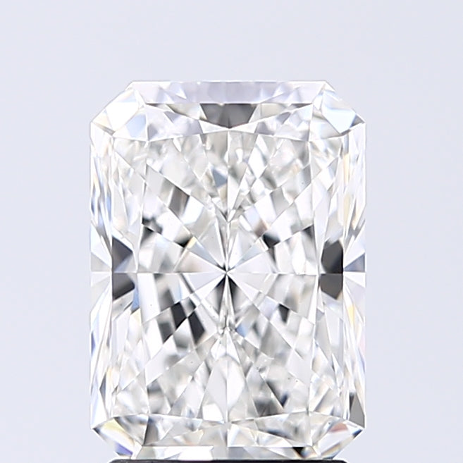 Lab-Grown 2.02 Carat Radiant Cut Diamond color F Clarity VS1, precious stones, engagement diamonds