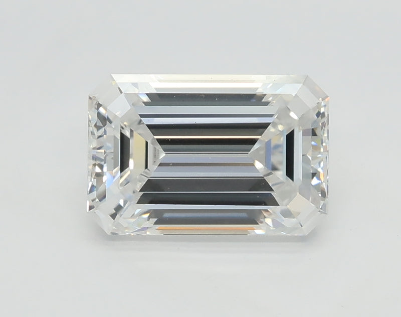 Lab-Grown 1.50 Carat Emerald Cut Diamond color E Clarity VS1, precious stones, engagement diamonds