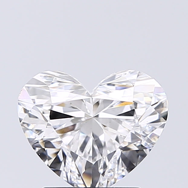Lab-Grown 1.52 Carat Heart Shape Diamond color D Clarity VS2, precious stones, engagement diamonds