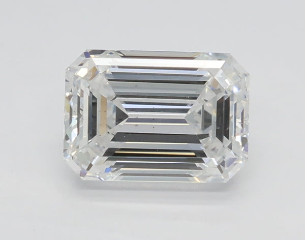 Lab-Grown 1.02 Carat Emerald Cut Diamond color E Clarity VS2, precious stones, engagement diamonds