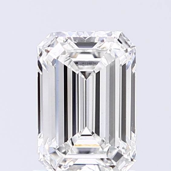 Lab-Grown 1.04 Carat Emerald Cut Diamond color F Clarity VS1, precious stones, engagement diamonds