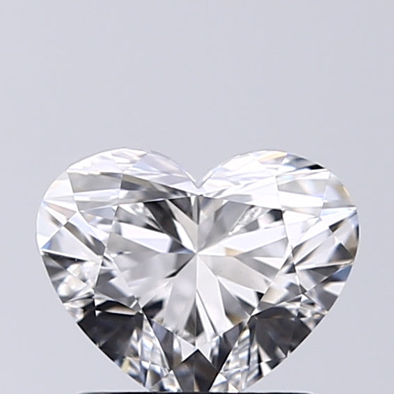 Lab-Grown 1.01 Carat Heart Shape Diamond color D Clarity VVS2, precious stones, engagement diamonds