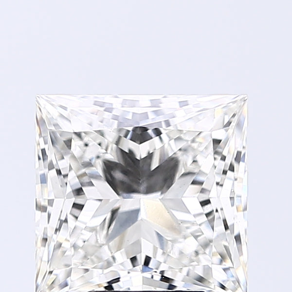 Lab-Grown 4.02 Carat Princess Cut Diamond color G Clarity VS1, precious stones, engagement diamonds