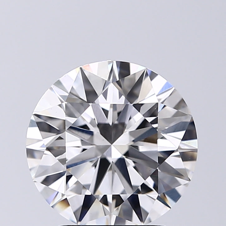Lab-Grown 2.35 Carat Round Brilliant Diamond color E Clarity VS1 With GIA Certificate, precious stones, engagement diamonds