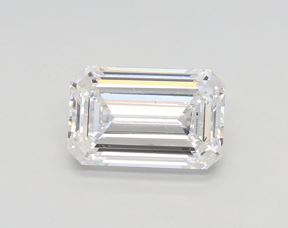 Lab-Grown 1.01 Carat Emerald Cut Diamond color D Clarity VS2, precious stones, engagement diamonds