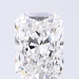 Lab-Grown 2.03 Carat Radiant Cut Diamond color F Clarity VS1, precious stones, engagement diamonds