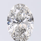 Lab-Grown 2.04 Carat Oval Shape Diamond color H Clarity VS2, precious stones, engagement diamonds