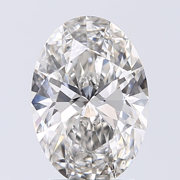 Lab-Grown 2.04 Carat Oval Shape Diamond color H Clarity VS2, precious stones, engagement diamonds