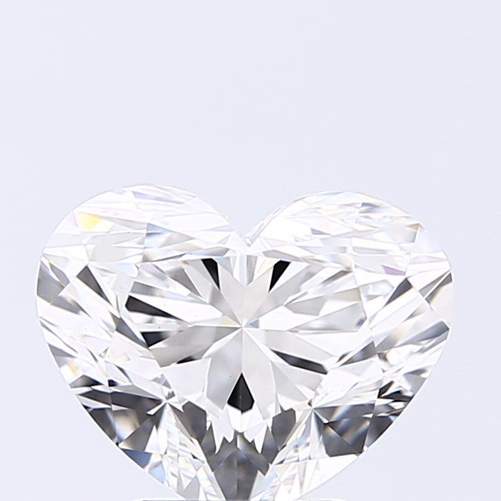 Lab-Grown 3.02 Carat Heart Shape Diamond color E Clarity VS1 With GIA Certificate, precious stones, engagement diamonds