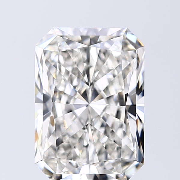 Lab-Grown 4.03 Carat Radiant Cut Diamond color G Clarity VS2, precious stones, engagement diamonds