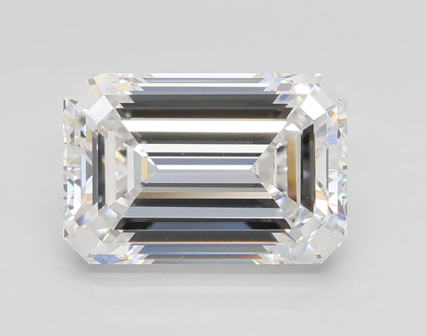 Lab-Grown 1.40 Carat Emerald Cut Diamond color E Clarity VS1, precious stones, engagement diamonds