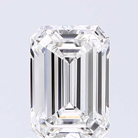 Lab-Grown 1.01 Carat Emerald Cut Diamond color E Clarity VS1, precious stones, engagement diamonds