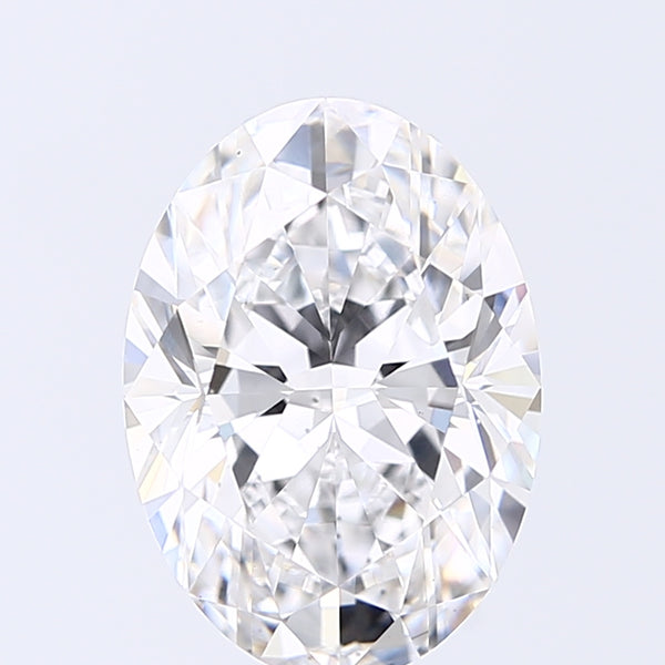 Lab-Grown 4.01 Carat Oval Shape Diamond color D Clarity VS2 With GIA Certificate, precious stones, engagement diamonds