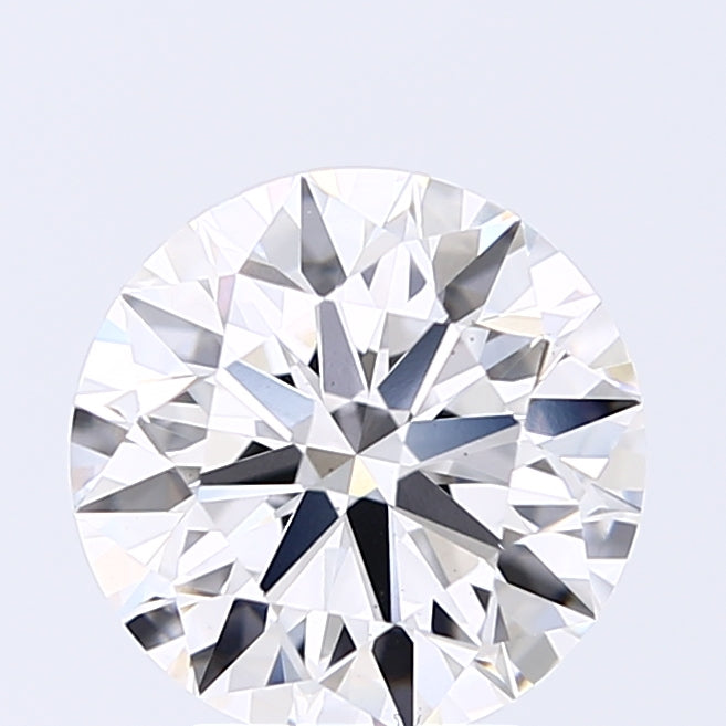 Lab-Grown 2.93 Carat Round Brilliant Diamond color E Clarity VS1 With GIA Certificate, precious stones, engagement diamonds