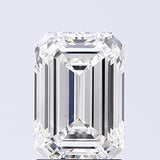 Lab-Grown 1.52 Carat Emerald Cut Diamond color F Clarity VS2, precious stones, engagement diamonds