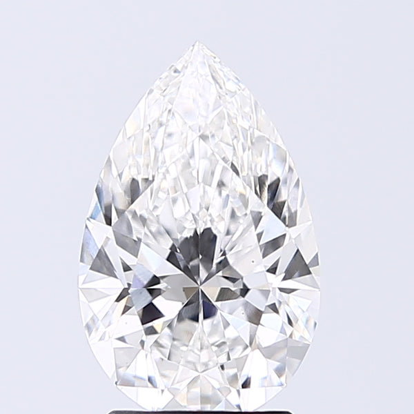 Lab-Grown 1.51 Carat Pear Shape Diamond color E Clarity VS1, precious stones, engagement diamonds