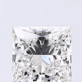 Lab-Grown 1.51 Carat Princess Cut Diamond color F Clarity VS2, precious stones, engagement diamonds