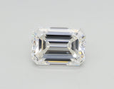 Lab-Grown 1.01 Carat Emerald Cut Diamond color E Clarity VS1, precious stones, engagement diamonds