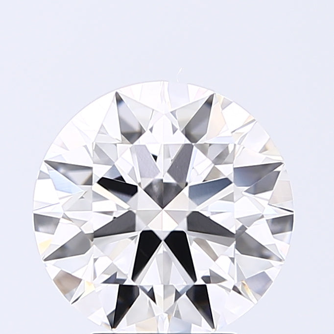 Lab-Grown 3.12 Carat Round Brilliant Diamond color E Clarity VVS2 With GIA Certificate, precious stones, engagement diamonds