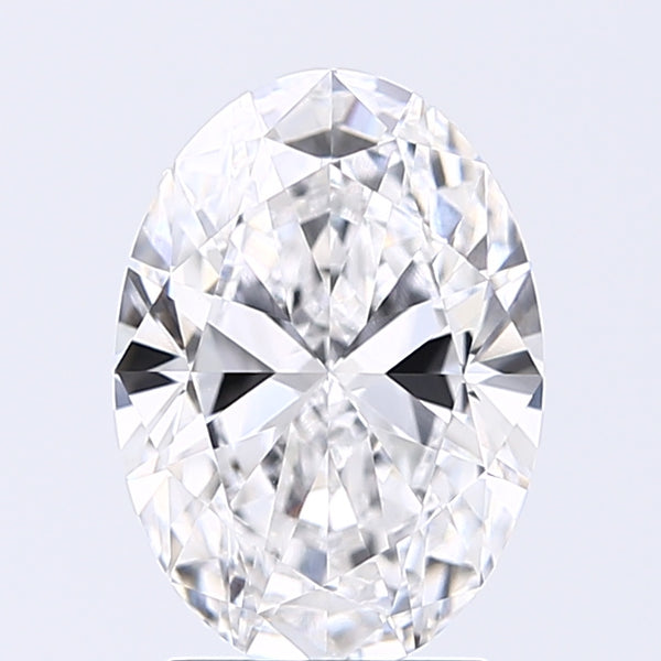 Lab-Grown 2.01 Carat Oval Shape Diamond color D Clarity VVS2 With GIA Certificate, precious stones, engagement diamonds