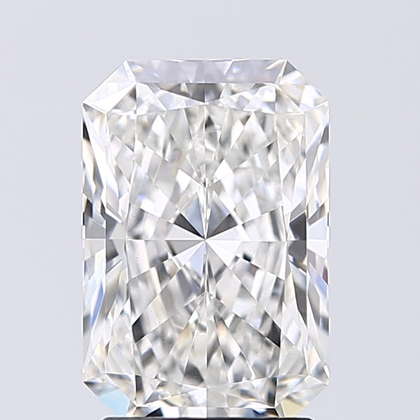 Lab-Grown 2.06 Carat Radiant Cut Diamond color F Clarity VVS2, precious stones, engagement diamonds