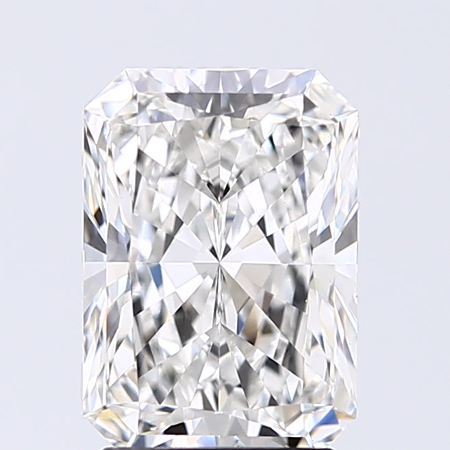 Lab-Grown 2.04 Carat Radiant Cut Diamond color F Clarity VS2, precious stones, engagement diamonds