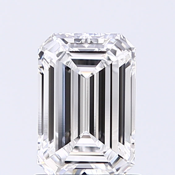 Lab-Grown 1.02 Carat Emerald Cut Diamond color D Clarity VVS2, precious stones, engagement diamonds