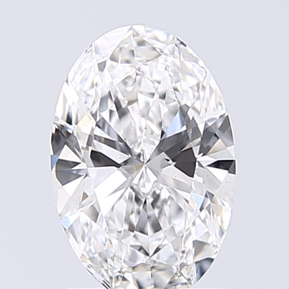 Lab-Grown 1.01 Carat Oval Shape Diamond color D Clarity VS1, precious stones, engagement diamonds