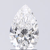 Lab-Grown 1.03 Carat Pear Shape Diamond color E Clarity VS1, precious stones, engagement diamonds