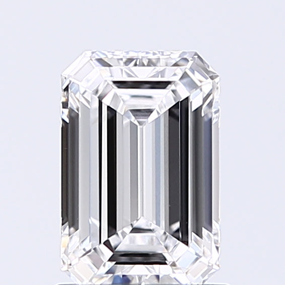 Lab-Grown 1.01 Carat Emerald Cut Diamond color D Clarity VVS2, precious stones, engagement diamonds