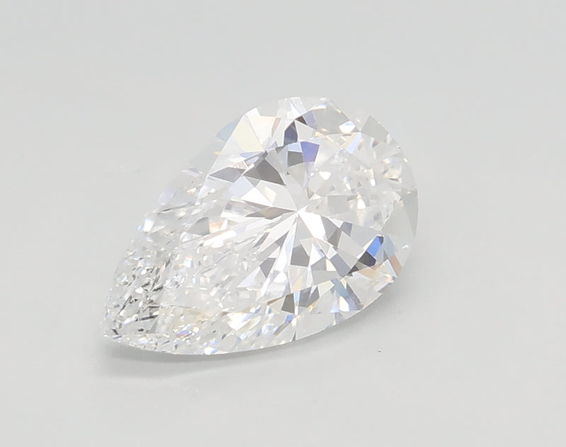 Lab-Grown 1.01 Carat Pear Shape Diamond color E Clarity VS1, precious stones, engagement diamonds