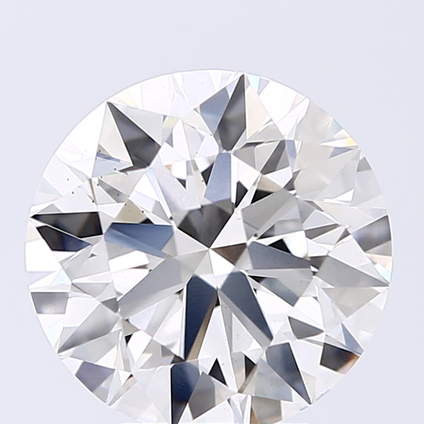 Lab-Grown 3.62 Carat Round Brilliant Diamond color G Clarity VS2, precious stones, engagement diamonds