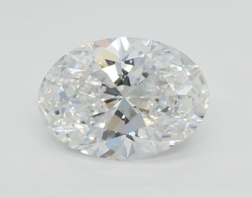 Lab-Grown 1.03 Carat Oval Shape Diamond color D Clarity VS2, precious stones, engagement diamonds