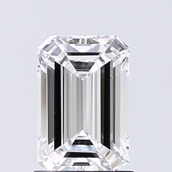 Lab-Grown 1.01 Carat Emerald Cut Diamond color D Clarity VS1, precious stones, engagement diamonds