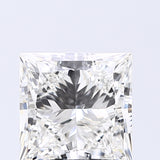 Lab-Grown 4.01 Carat Princess Cut Diamond color G Clarity VS1, precious stones, engagement diamonds