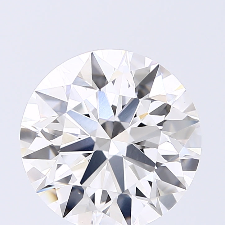 Lab-Grown 3.11 Carat Round Brilliant Diamond color E Clarity VVS2 With GIA Certificate, precious stones, engagement diamonds
